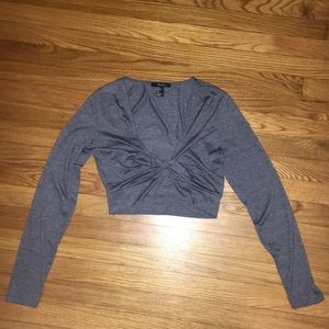 Twist Front Crop (NWOT)🚨